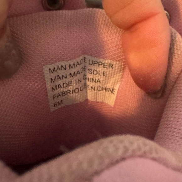 BABY PINK QOZMO BONDAGE ROSE PLATFORM SNEAKERS - Picture 8 of 10